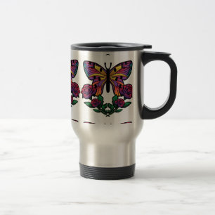 Caneca Térmica A borboleta aumentou