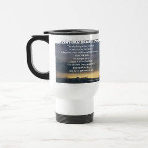 Caneca Térmica A EC está com raiva de Deus, Viagem/Viagem ao tra