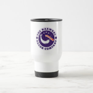 Caneca Térmica a empresa narwhal do bacon da baleia