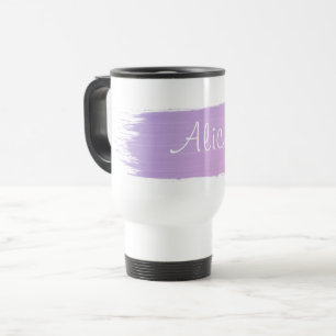 Caneca Térmica A escova abstrata afaga o elemento do inclinação