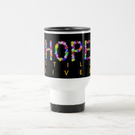 Caneca Térmica A Esperança Nunca Desvanece | Ainda Vive – Inspira