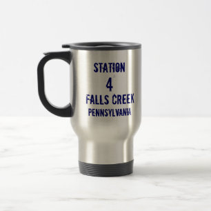 Caneca Térmica A estação, 4, cai angra, Pensilvânia, FireRescu
