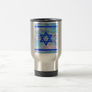 Caneca Térmica A estrela de David no mármore