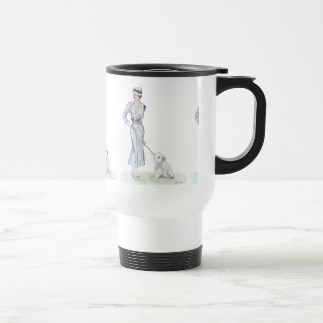 Caneca Térmica A exposição de cães (Direita)