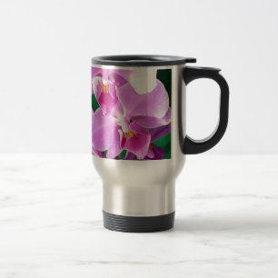 Caneca Térmica A floração das orquídeas se fecha a rosa