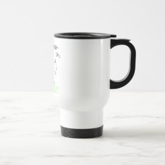 Caneca Térmica A fórmula "sono da cafeína é avaliada em excesso "