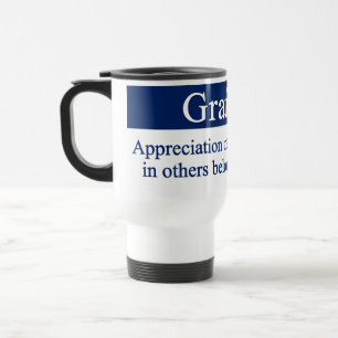 Caneca Térmica A gratitude traz para fora o melhor