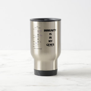 Caneca Térmica A imunidade está em meus genes (cromossoma 6 da