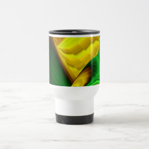 Caneca Térmica A Mágica do Verão, Abstrato 3D Art