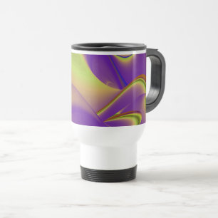 Caneca Térmica A Mágica do Verão, Abstrato 3D Art
