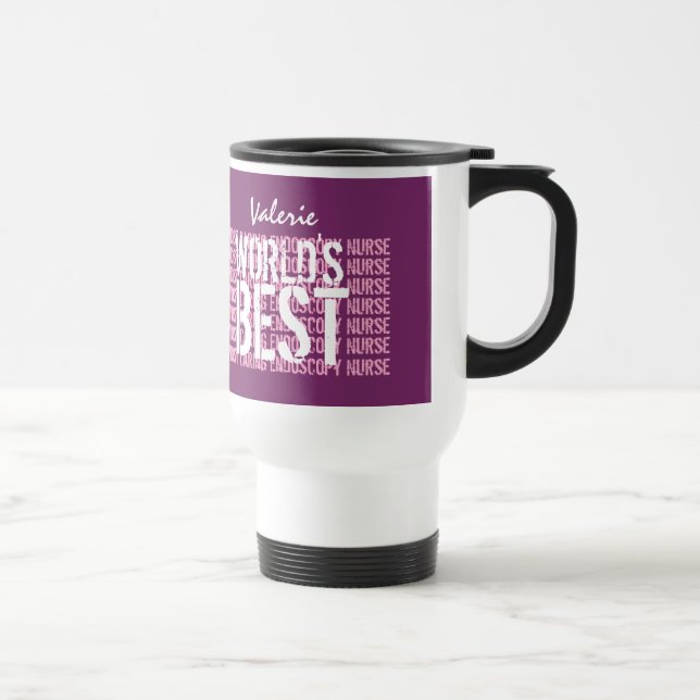 Caneca Térmica A melhor e da endoscopia enfermeira importando-se (Direita)