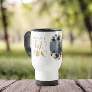 Caneca Térmica A melhor foto botânica rosa-Marinho do mundo