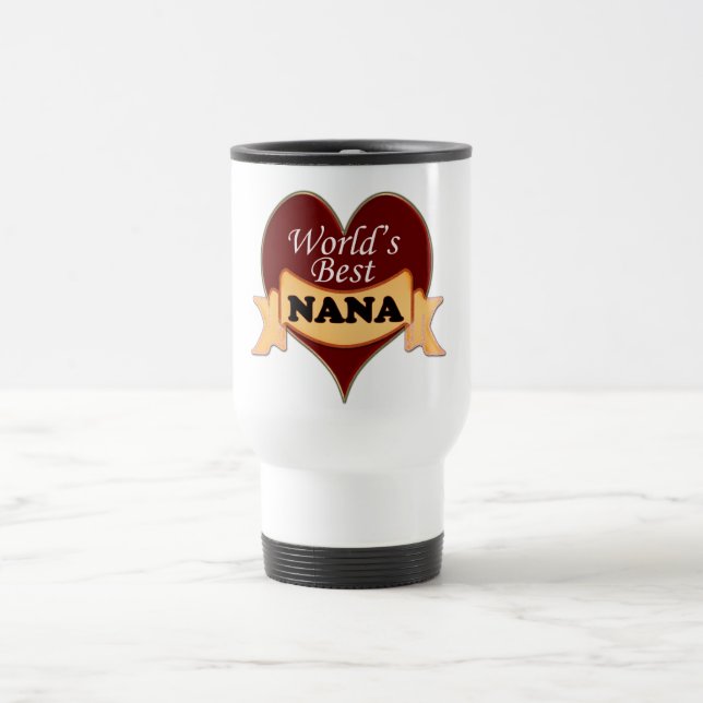 Caneca Térmica A melhor Nana do mundo (Centro)