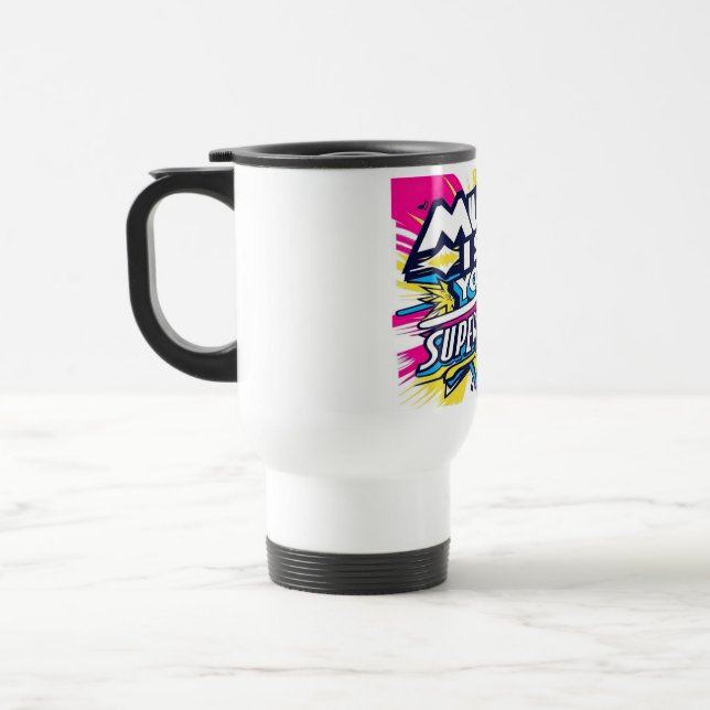 Caneca Térmica A Música é Seu Superpoder 2 (Esquerda)