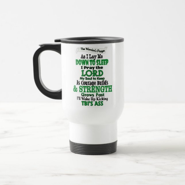 Caneca Térmica A oração do guerreiro TBI (Esquerda)