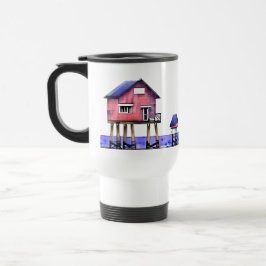 Caneca Térmica A praia é o meu lugar feliz