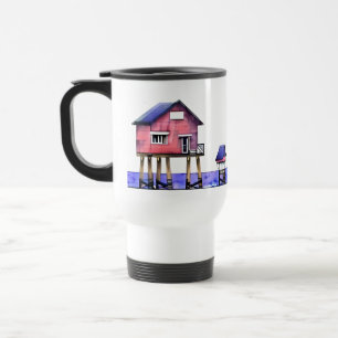 Caneca Térmica A praia é o meu lugar feliz
