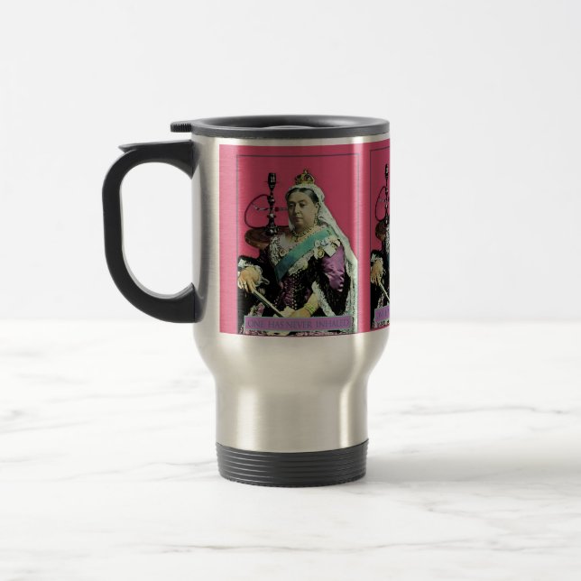Caneca Térmica A rainha e o cachimbo de água (Esquerda)
