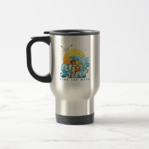 Caneca Térmica A surfista anda pela onda   (M)