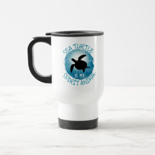 Caneca Térmica A Tartaruga Do Mar É O Meu Animal Espirituoso