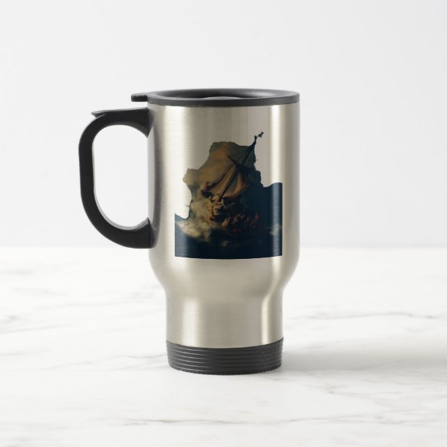 Caneca Térmica A Tempestade no Mar da Galileia (Esquerda)