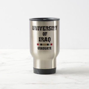 Caneca Térmica A universidade do formando de Iraque afligiu a