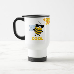Caneca Térmica Abelha Legal   Engraçado Trendy Bebe Personalizado