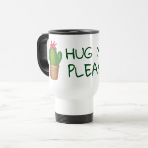 Caneca Térmica Abraçar-Me, Por Favor, Jardineiro De Planta De Cac