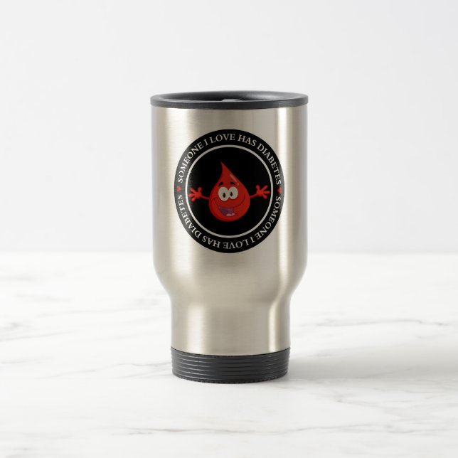 Caneca Térmica Abrace um diabético (Centro)
