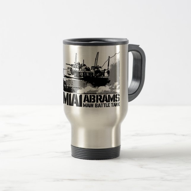 Caneca Térmica Abrams M1 (Frente Esquerda)