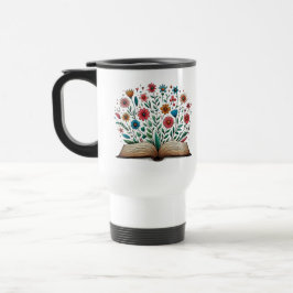 Caneca Térmica Abrir Flor de Livro