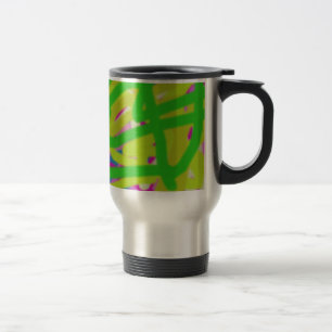 Caneca Térmica abstrato 3748 colorido