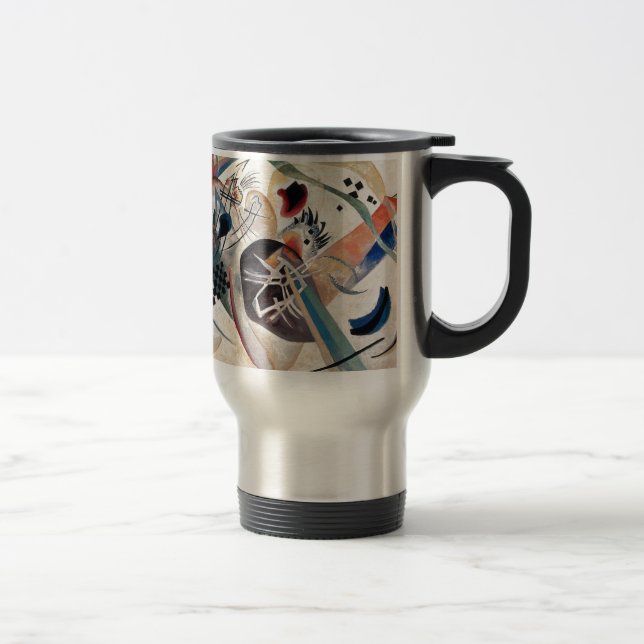 Caneca Térmica Abstrato de composição Kandinsky (Direita)