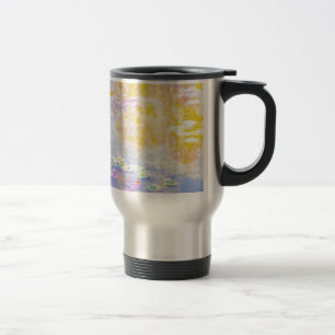 Caneca Térmica abstrato, nenúfares de Monet 7