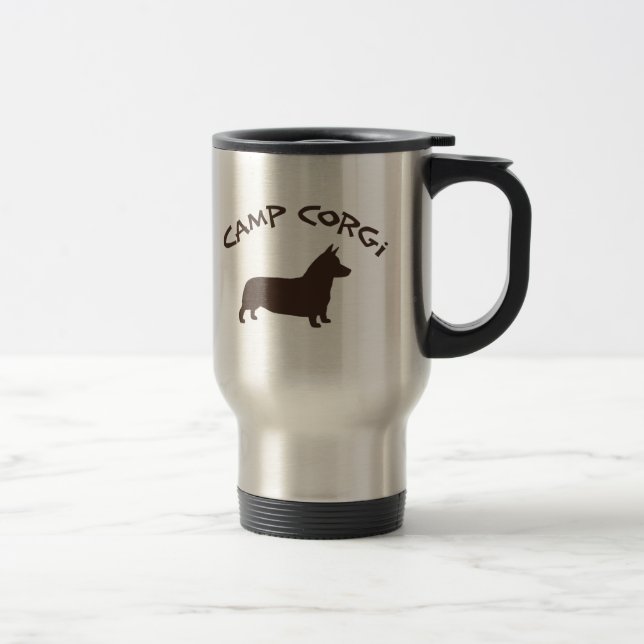 Caneca Térmica Acampamento Corgi (Direita)