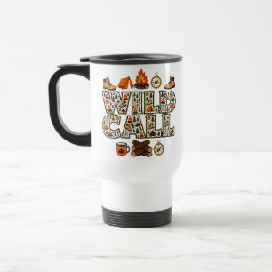 Caneca Térmica Acampamento Selvagem Camping Hiking Aventura ao Ar