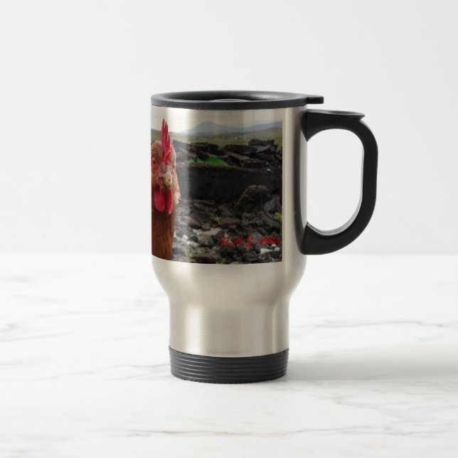 Caneca Térmica Acorde a galinha (Direita)