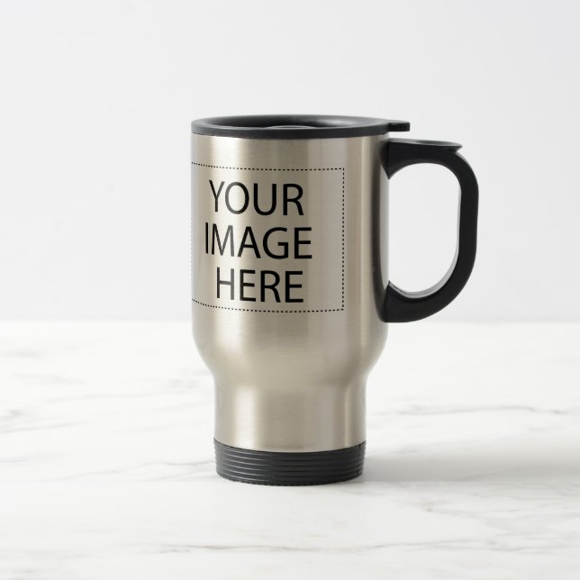 Caneca Térmica Adicionar Sua Própria Imagem Ou Texto (Direita)
