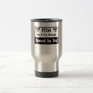 Caneca Térmica Administrador municipal perdido do cão