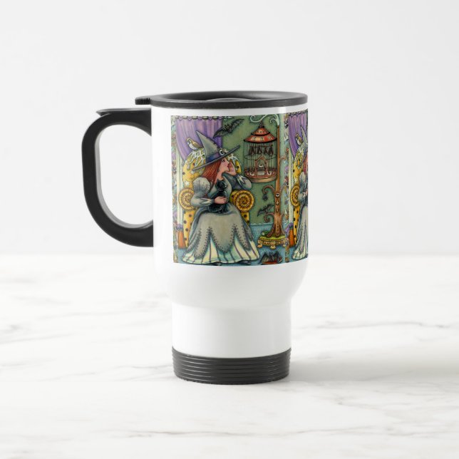 CANECA TÉRMICA ADORÁVEL BRINCADEIRA, GATO E SEUS PETES, CAGEM DE  (Esquerda)