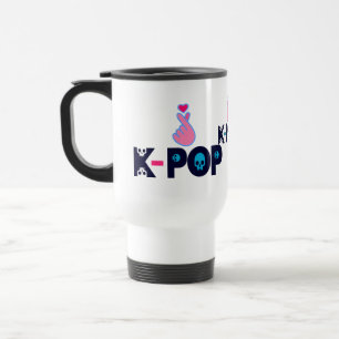 Caneca Térmica ♥ Adoro Viagem ao trabalho e