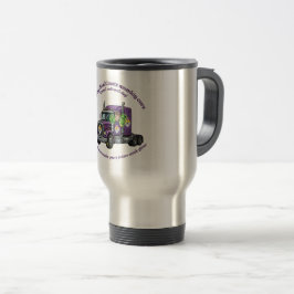 Caneca Térmica ADR Class 7 Radioactive | Hazmat Driver & Logistic