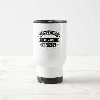 Caneca Térmica Adventure Since [Year] Custom Thermal Travel Mug