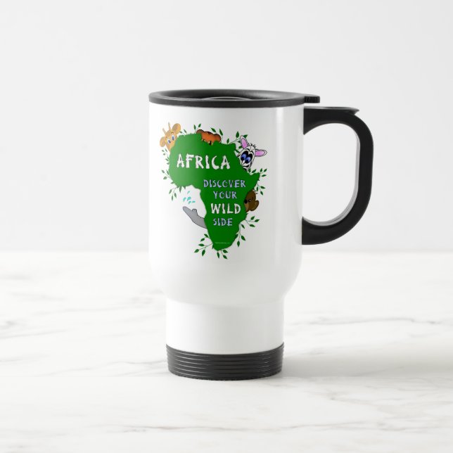 Caneca Térmica África selvagem (Direita)