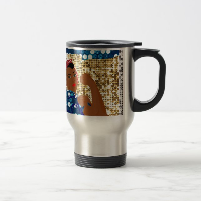 Caneca Térmica africano rosie o riveteiro (Direita)