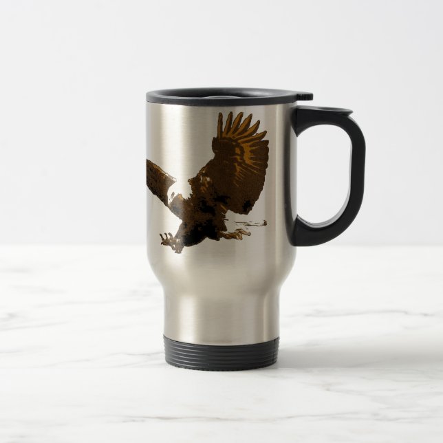 Caneca Térmica Águia de aterrissagem (Direita)