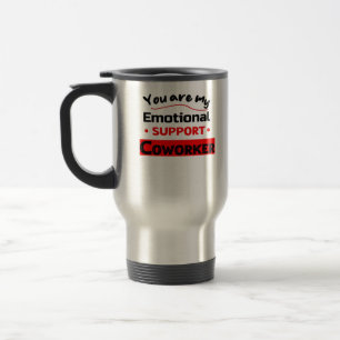 Caneca Térmica Ajuda Emocional Coworker Sloth Vibes