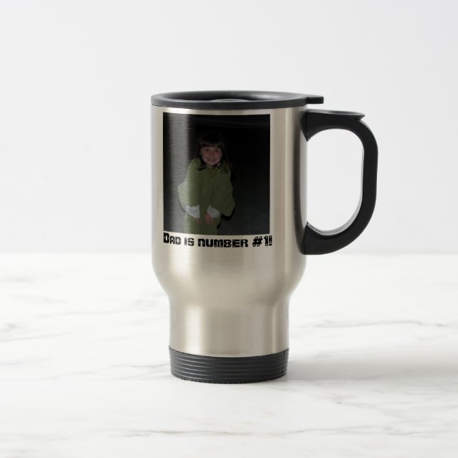 Caneca Térmica Alanabeach, pai é o número #1! (Direita)
