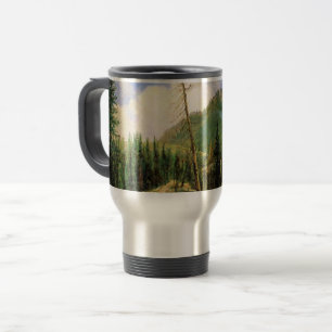 Caneca Térmica Albert Bierstadt - Montanhas de Sierra Nevada,