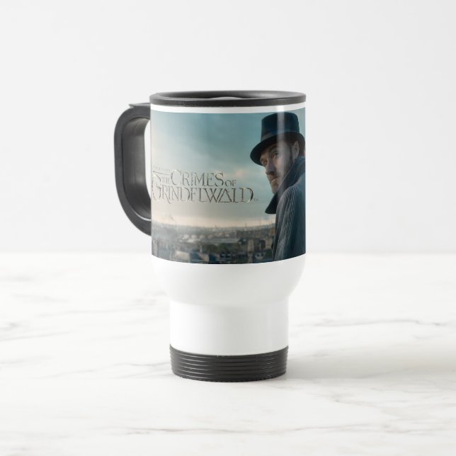 Caneca Térmica Albus Dumbledore Foto (Frente Esquerda)
